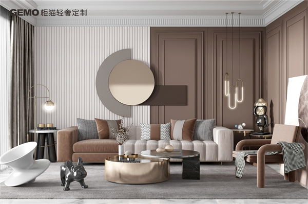 開(kāi)輕奢定制家居店樣品選擇