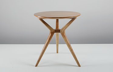 現(xiàn)代簡(jiǎn)約實(shí)木小圓桌邊幾BJ008